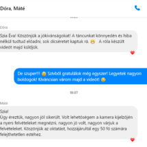 Dóri és Máté üzenete