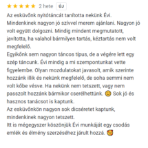 Karasz Melinda ajánlása