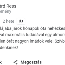 Ress Richárd ajánlás