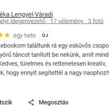 Váradi Réka ajánlása